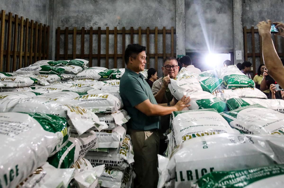 (July 02 2026) Department of Agriculture Secretary Francisco P. Tiu Laurel Jr. and Bureau of Plant Industry Director Glenn Panganiban and other officials, inspect the newly inaugurated National Seed Reserve Facility at the Bureau of Plant Industry compound in Quezon City on Thursday, July 2, 2026. The solar operated facility aims to serve as a long-term repository of quality seeds for regular crop production and post-disaster recovery, helping strengthen the country's food security. Photo/Analy Labor