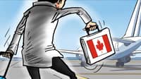 Ship flounders; gone to Canada