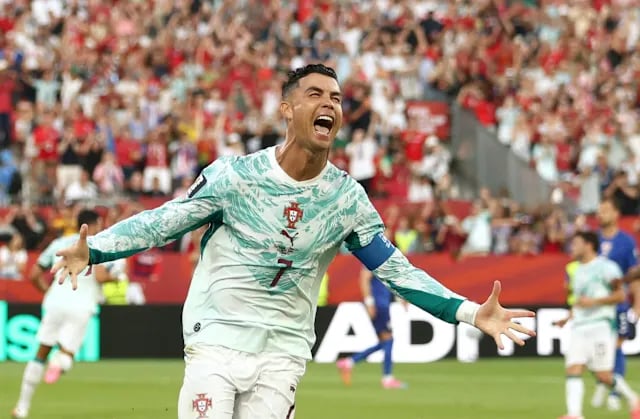 Ronaldo scores first World Cup knockout goal as Portugal advances