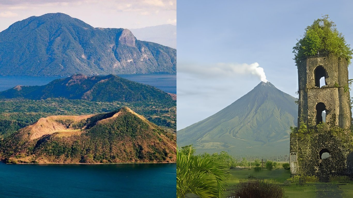 Geology: Taal and Mayon
