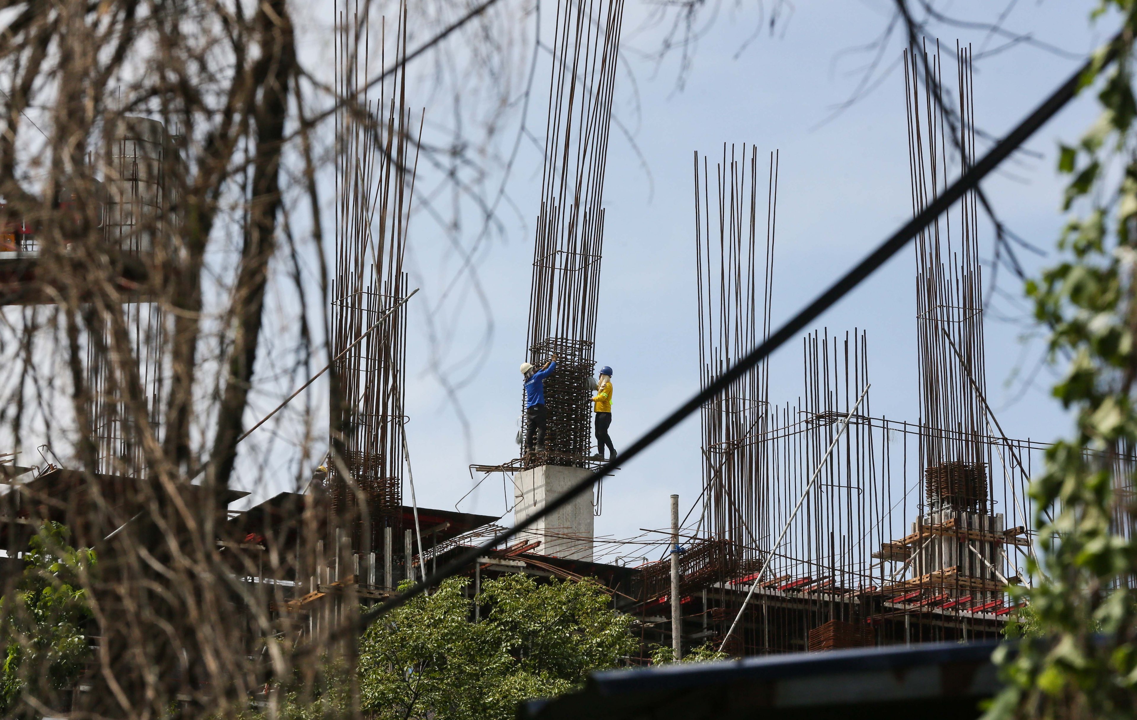 Construction workers 