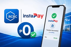 RCBC waives InstaPay fees via apps