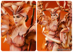 Tanza’s coastal pride shines through unique national costume