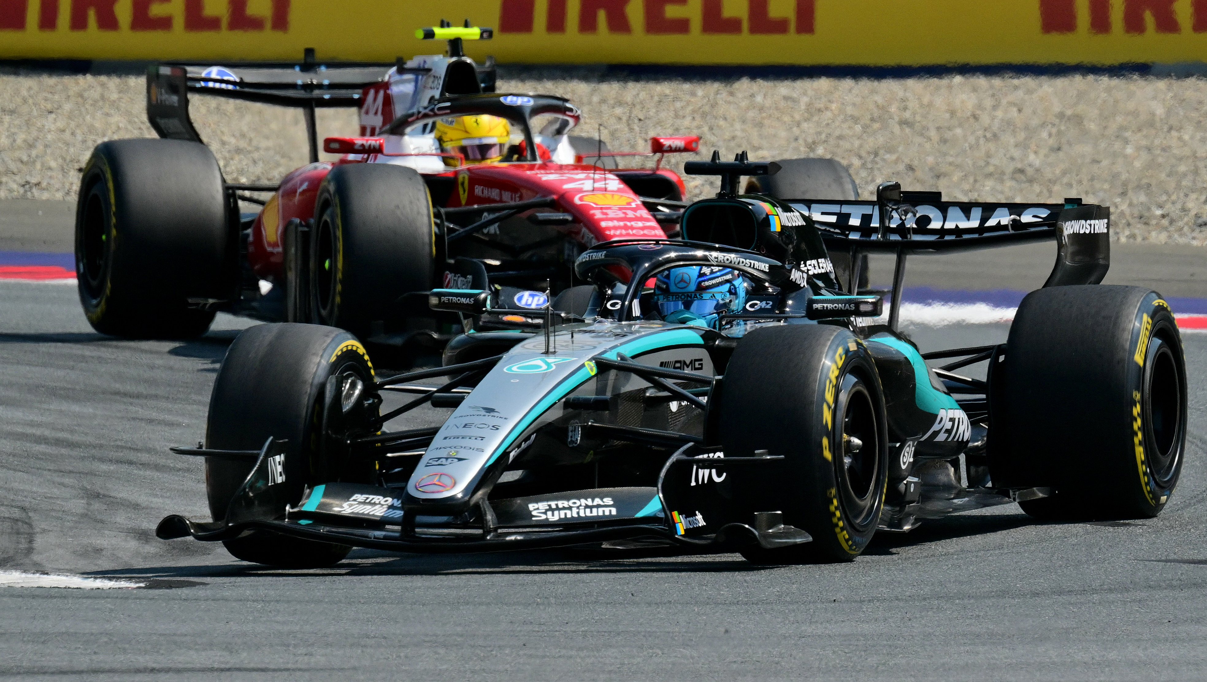 Crown control: Russell seeks British GP win to rebuild title bid