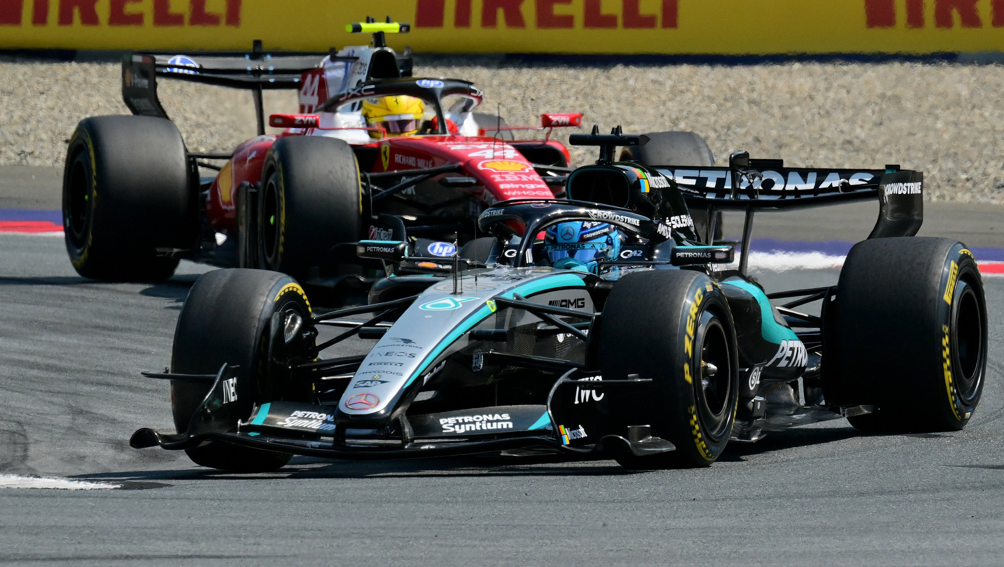 Crown control: Russell seeks British GP win to rebuild title bid