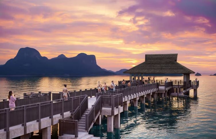REIMAGINED as a destination for leisure, gathering and panoramic bay.