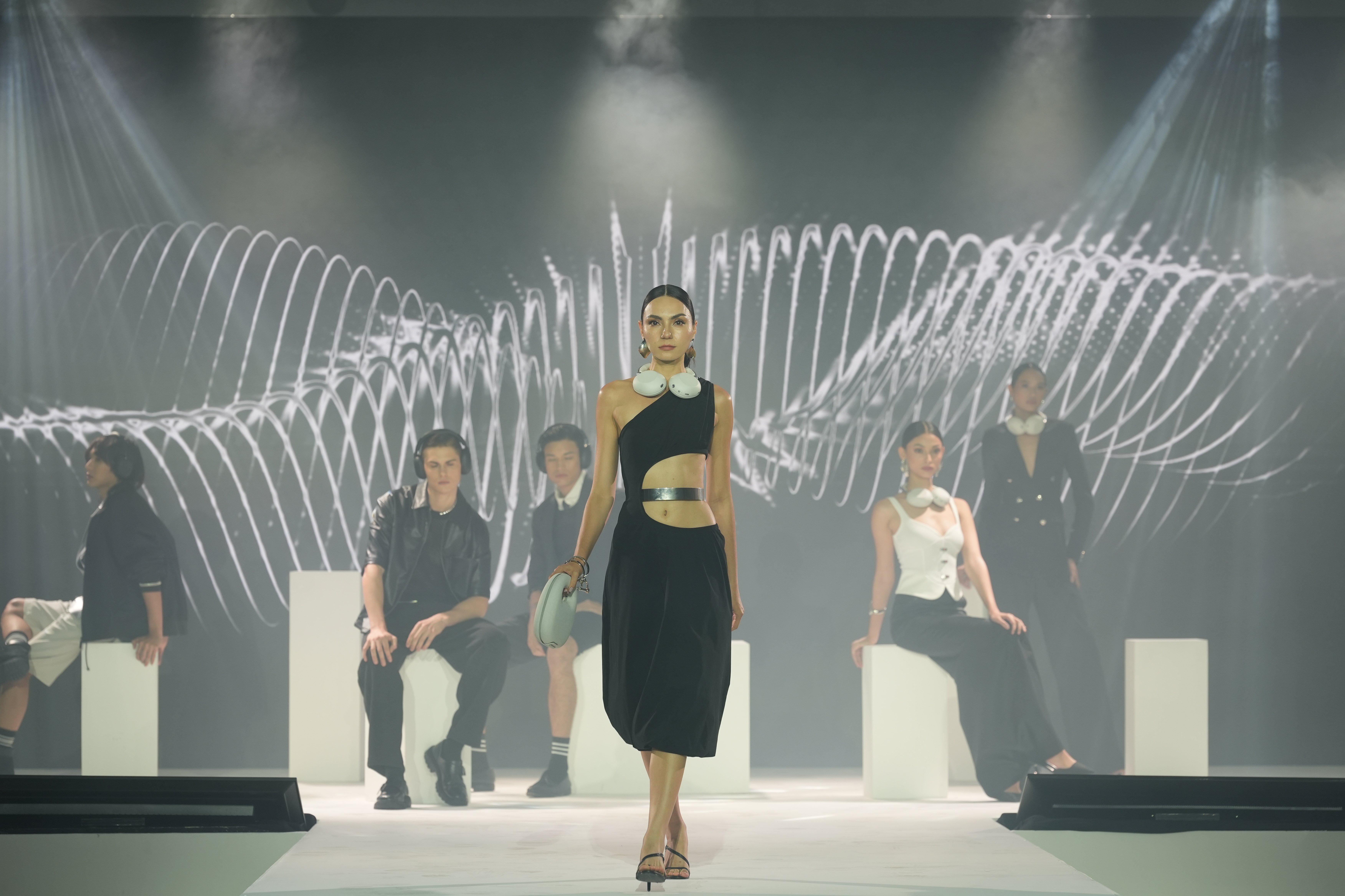 A runway for sound: Inside Sony's 1000X The Collexion launch