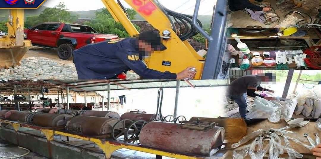 Illegal mining raids net 22