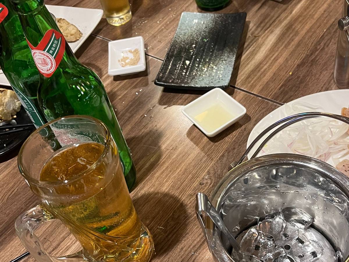Planned to keep it light. Then my Taiwanese beer arrived—in a 660 mL bottle.
