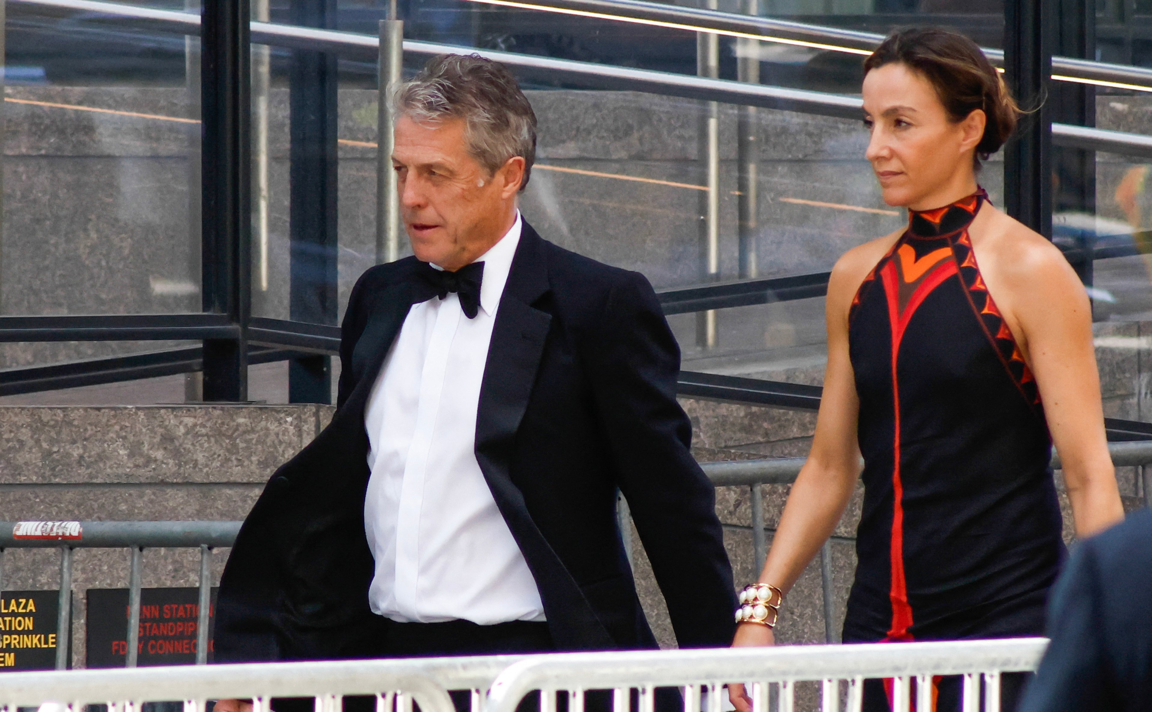 BRITISH actor Hugh Grant and Swedish producer Anna Elisabet Eberstein.
