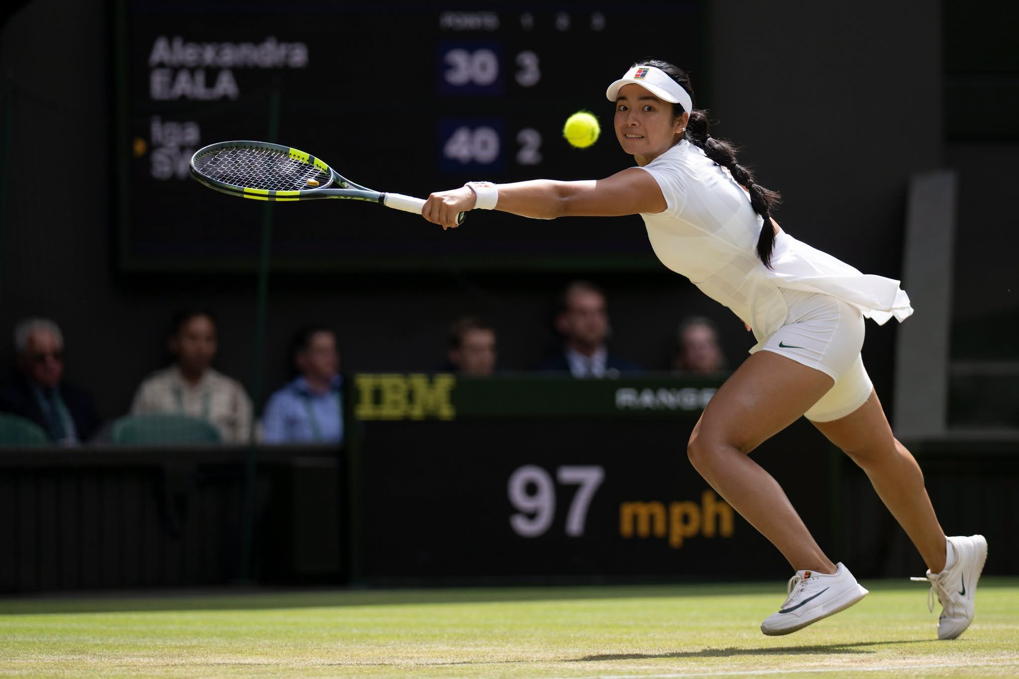 Eala dethrones Swiatek, continues dream Wimbledon run
