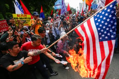 Philippine-US Friendship Day protest