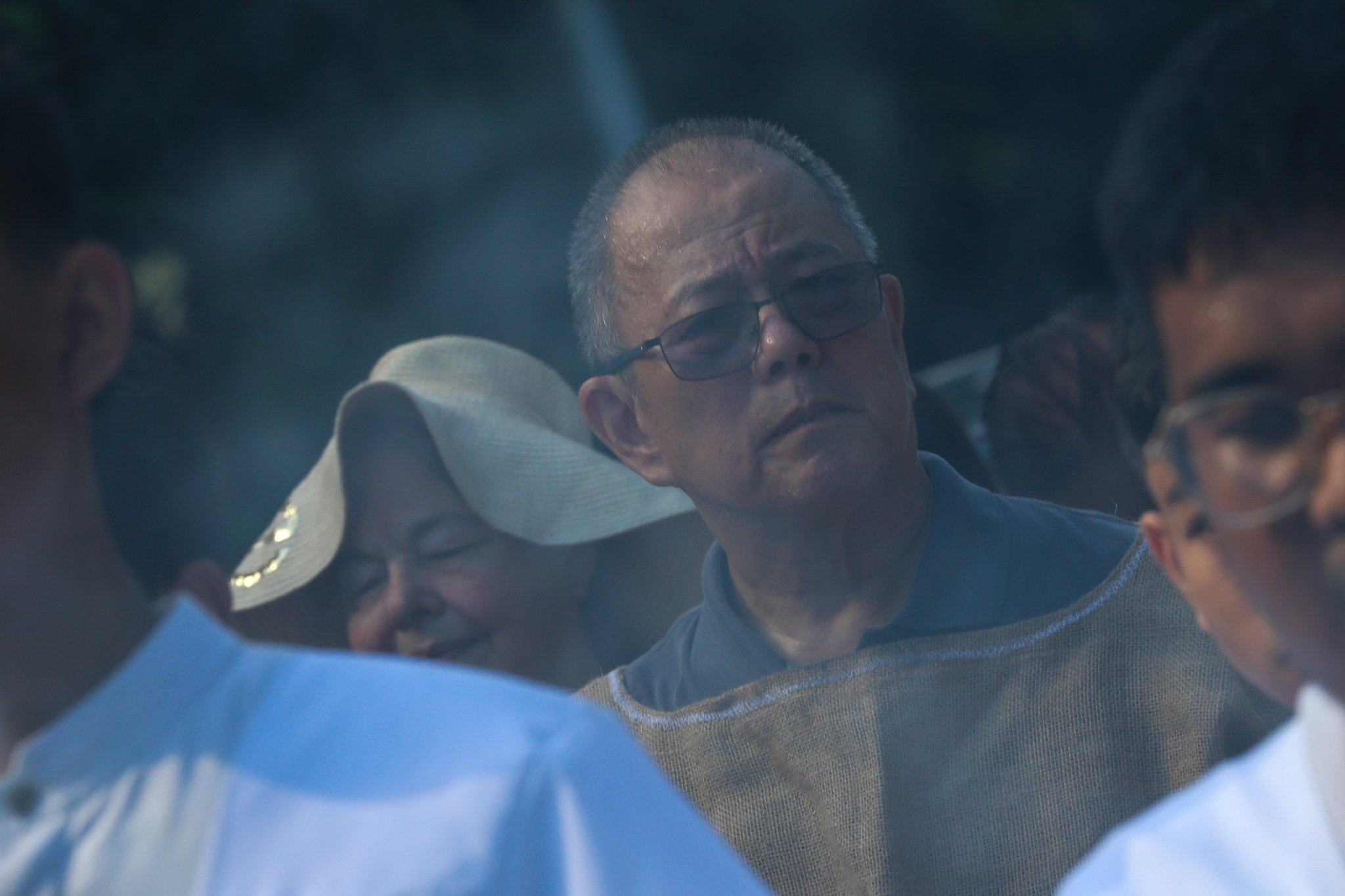 Faith-based groups gather for the "Jericho Walk for Truth and Justice" outside the Philippine Senate along Diokno Boulevard in Pasay City on 04 July 2026. Participants call for integrity, accountability, and justice in the impeachment trial of Vice President Sara Duterte.