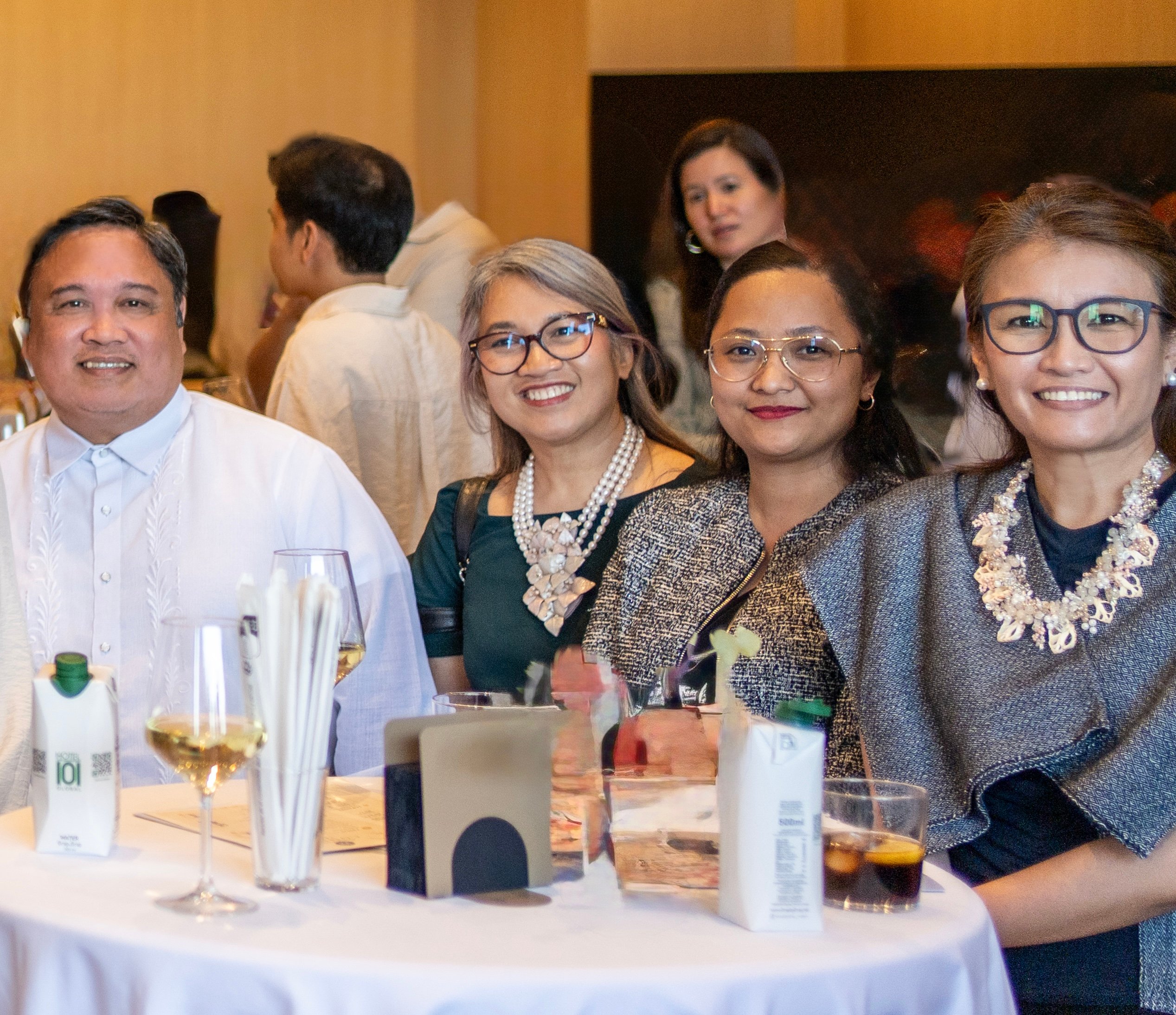 DEPUTY Head of Mission and Consul General Mark Francis Hamoy, Labor Attaché Angela Librado-Trinidad, Acting Welfare Officer Verusckha Ardel Maling and Commercial Counsellor Althea Karen P. Antonio.