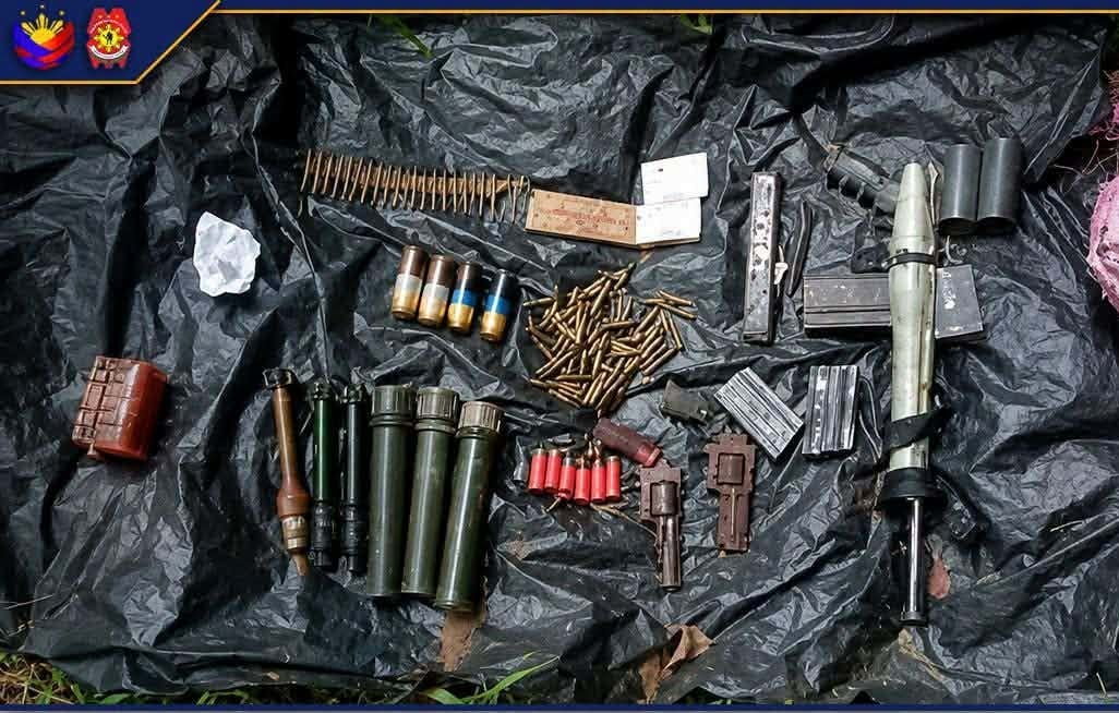 Police recover firearms, explosives from alleged NPA arms cache in Cagayan