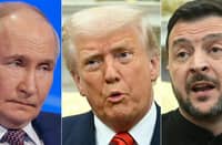 Putin, Zelensky call Trump ahead of
NATO summit