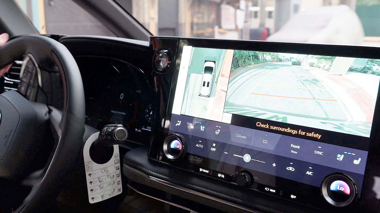 The dashboard: Just what the driver sees