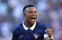 KYLIAN Mbappe celebrates after scoring a penalty kick that gave France a 1-0 win over Paraguay and a slot in the quarterfinals of the FIFA World Cup on Saturday. `