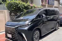 The Lexus LM350h AWD.