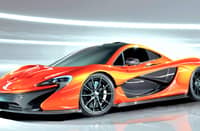 Orange McLaren P1 shows the tight bodywork and active aero shaped by lessons from the sailfish.