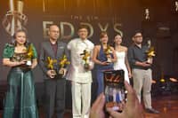 This years winners at The Eddys headed by Jericho Rosales (Best Actor); Maris Racal (Best Actress) and Jerrold Tarog (Best Director