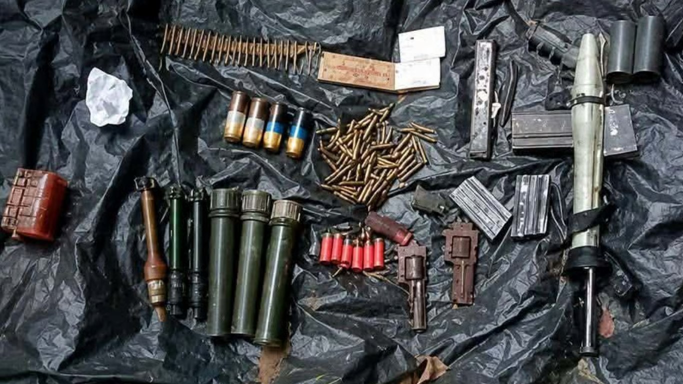 NPA arms cache found