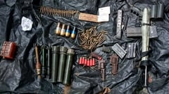 NPA arms cache found
