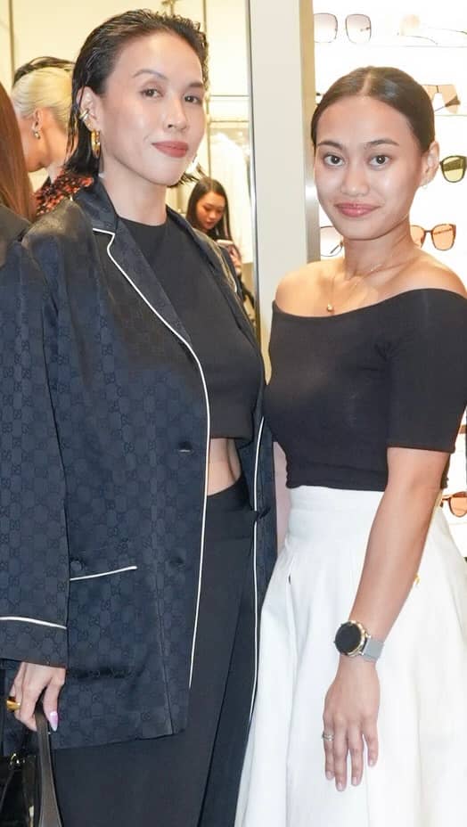 GUCCI Philippines and Guam Communications manager and Andee Que and Client Engagement manager Nicole Garay.