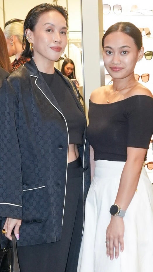 GUCCI Philippines and Guam Communications manager and Andee Que and Client Engagement manager Nicole Garay.