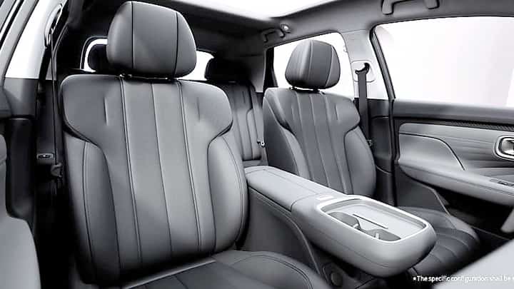 CABIN space in the GAC Aion UT benefits from a 2,750 mm wheelbase that gives the compact hatchback a roomier feel.