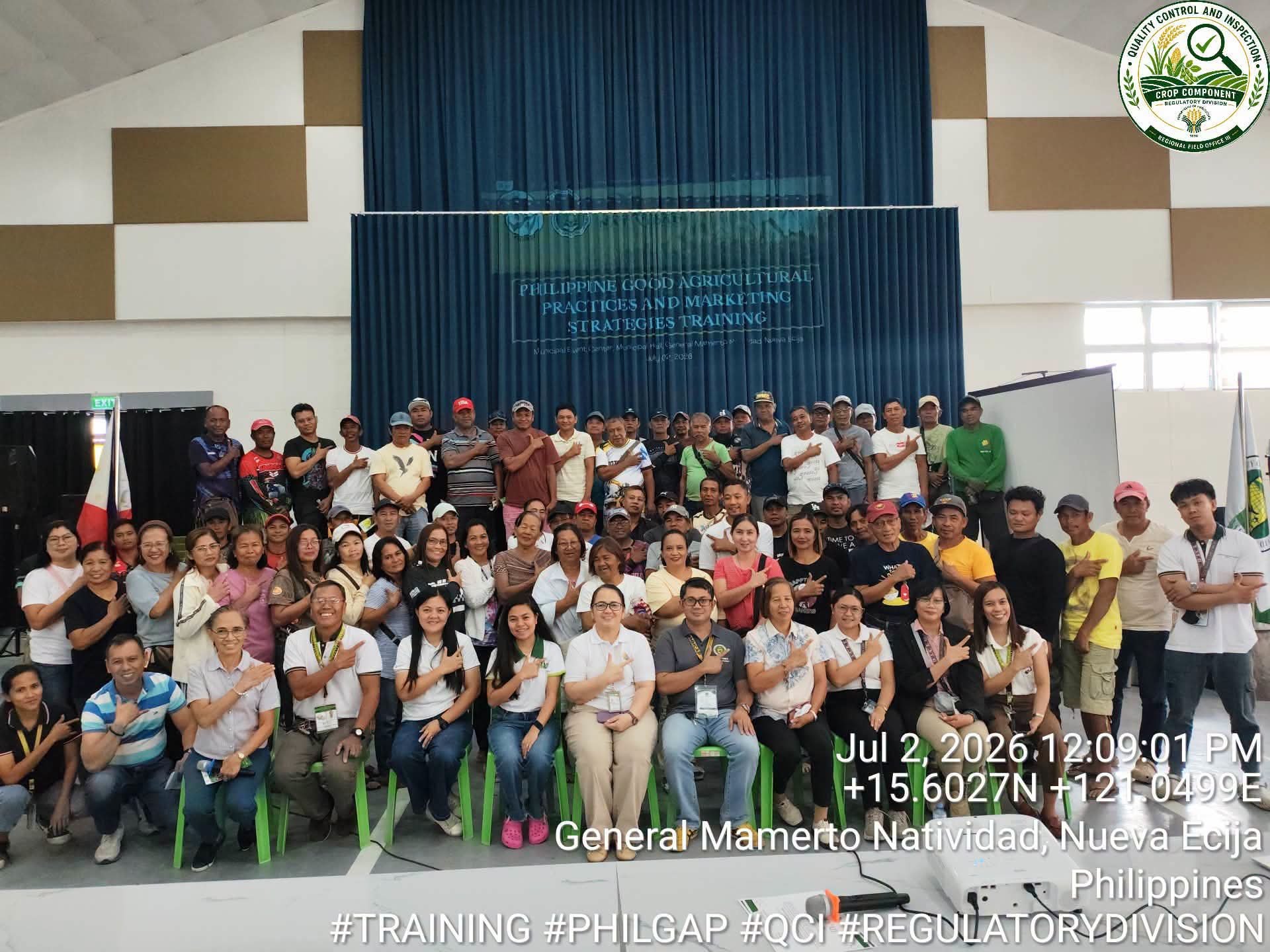 Novo Ecijano farmers undergo PhilGAP, marketing training 