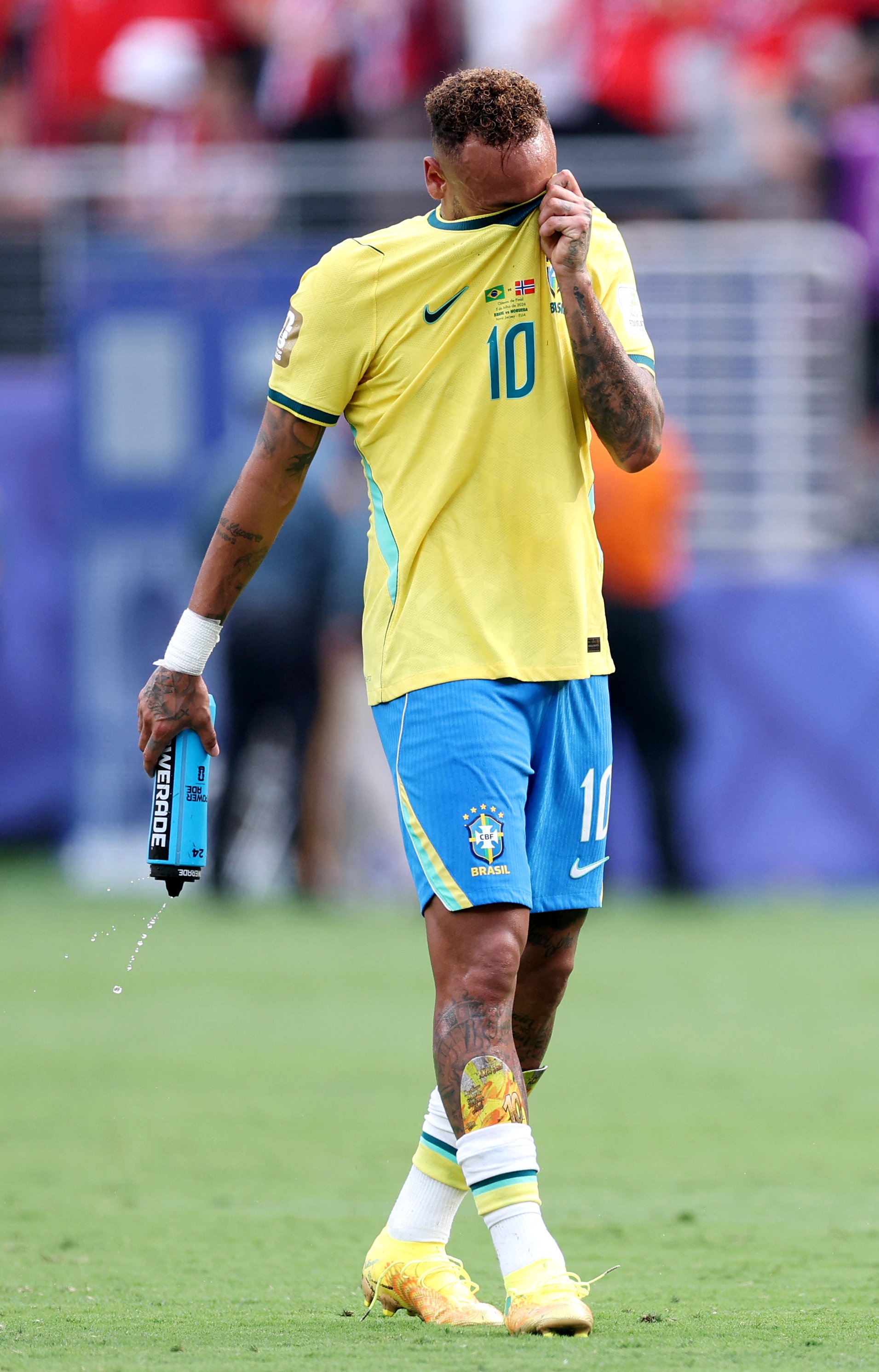 Neymar quits after Brazil’s shock loss