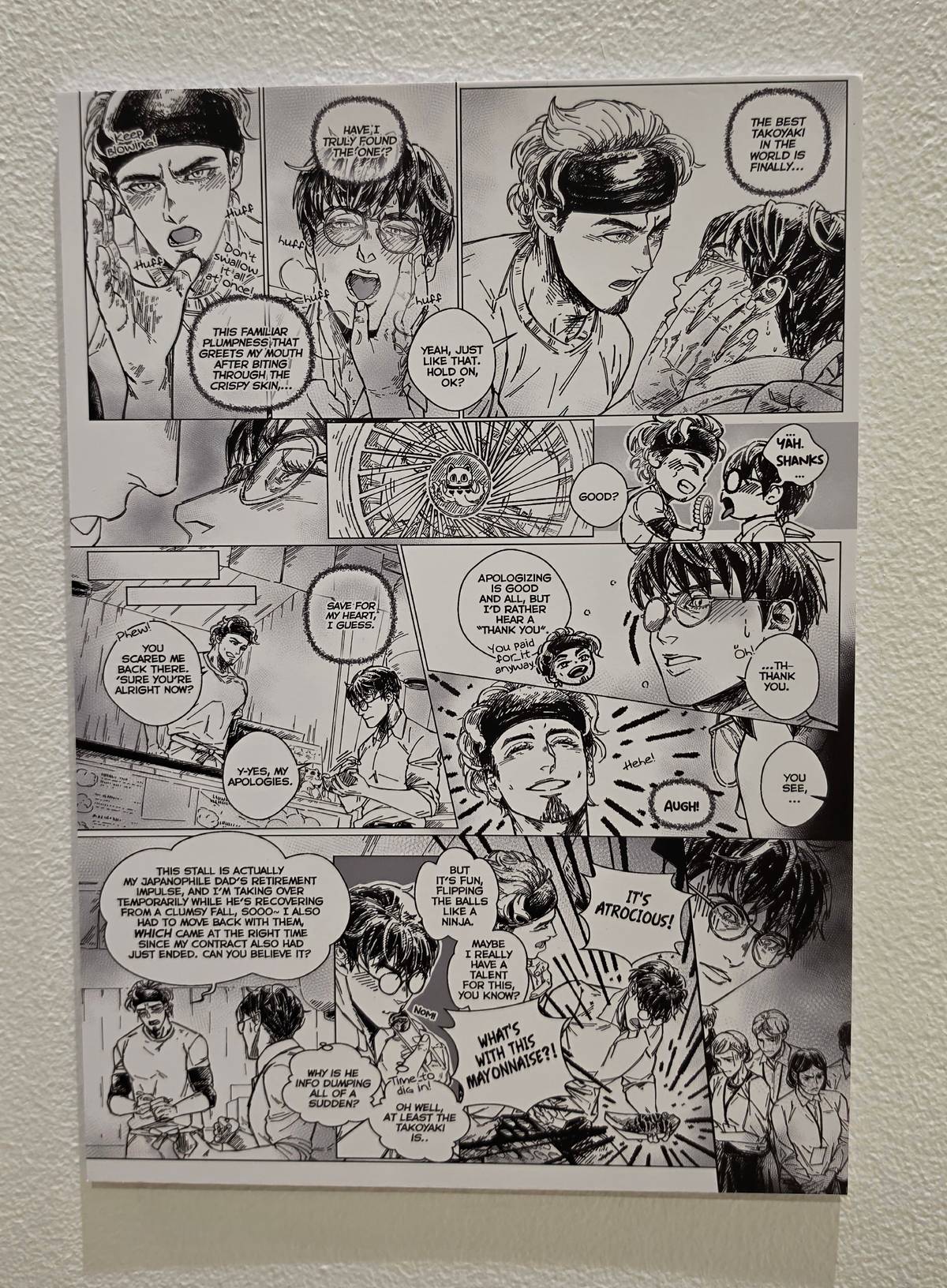 A panel from ‘Dumplings Over Flowers’ by Scottwm (Philippines).