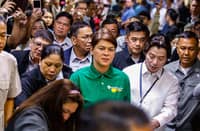 VICE President Sara Duterte arrived at the Senate on Tuesday, 7 July, along with one of her lawyers Atty. Michael Poa prior to the second day of the impeachment trial against her.