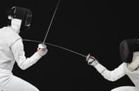 Resetting the touché for Phl fencing