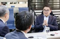Finance Secretary and Investment Czar Frederick Go in a meeting with officials of Sumitomo Corporation