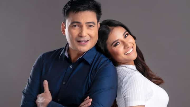Gabby Concepcion and Sanya Lopez.