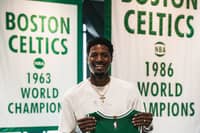 Paul George will wear no. 13 in Boston