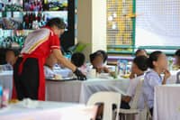 IN PHOTOS | President Ferdinand R. Marcos Jr. and Education Secretary Sonny Angara led the national kick-off of the expanded School-Based Feeding Program at Pulilan Central School in Bulacan to combat child malnutrition and classroom hunger. Alongside providing nutritious meals and local milk, the initiative features the Department of Education's partnership with the Department of Agriculture and the nationwide distribution of school bags and educational storybooks to support learner health and learning recovery.