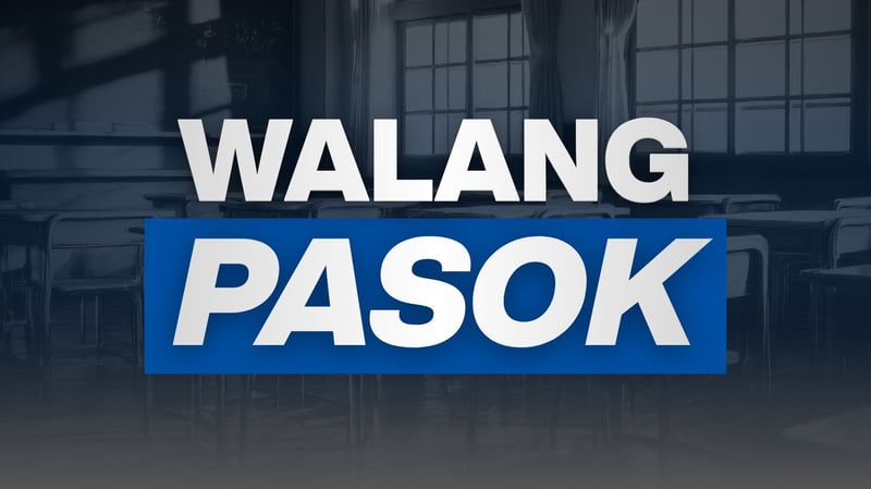 Walang Pasok: Class suspensions on 6 August due to Maymay, habagat
