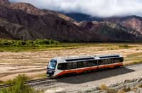 Argentina’s new wine train takes travelers through Jujuy’s high-altitude vineyards aboard a solar-powered route from Volcan to Tilcara.