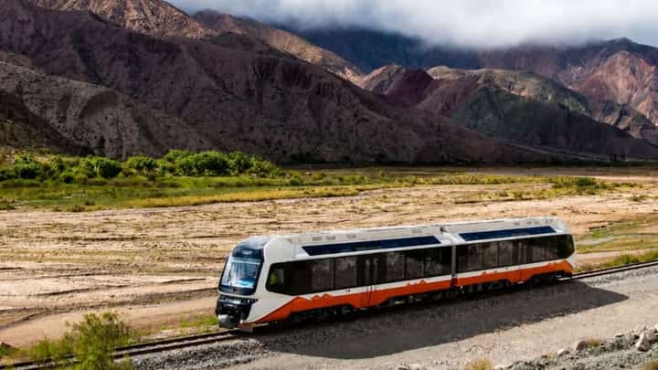 Argentina’s new wine train takes travelers through Jujuy’s high-altitude vineyards aboard a solar-powered route from Volcan to Tilcara.