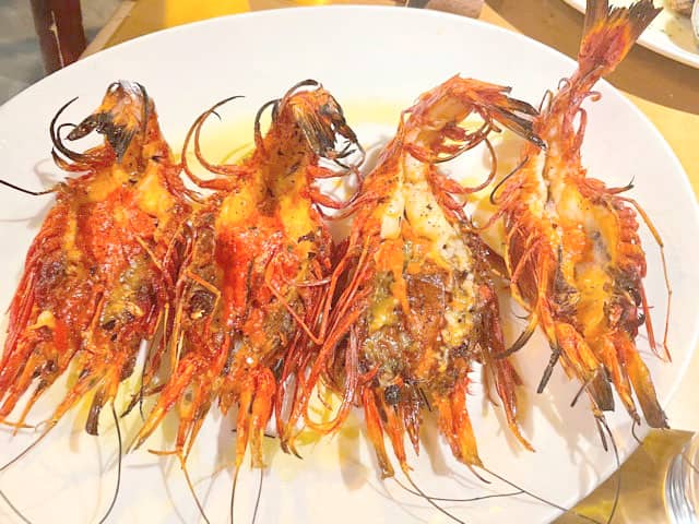 Gambas Rojas.