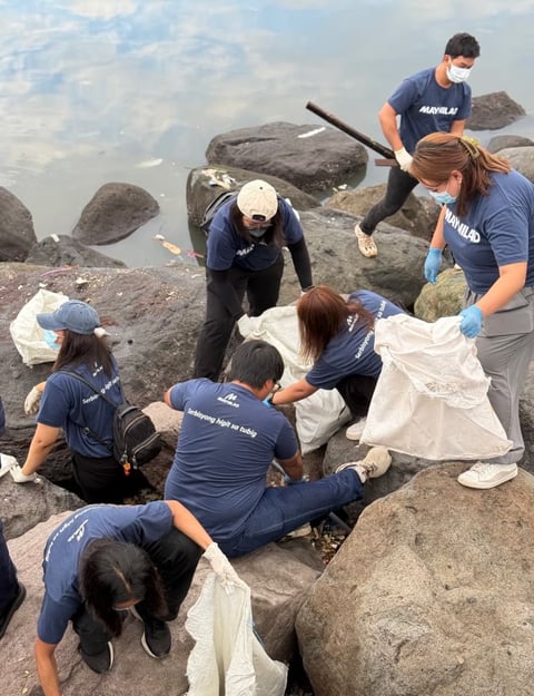 Maynilad spearheads Manila Bay cleanup drive