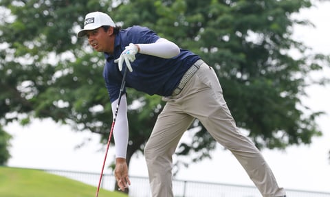 Jahns uses length off tee to seize control