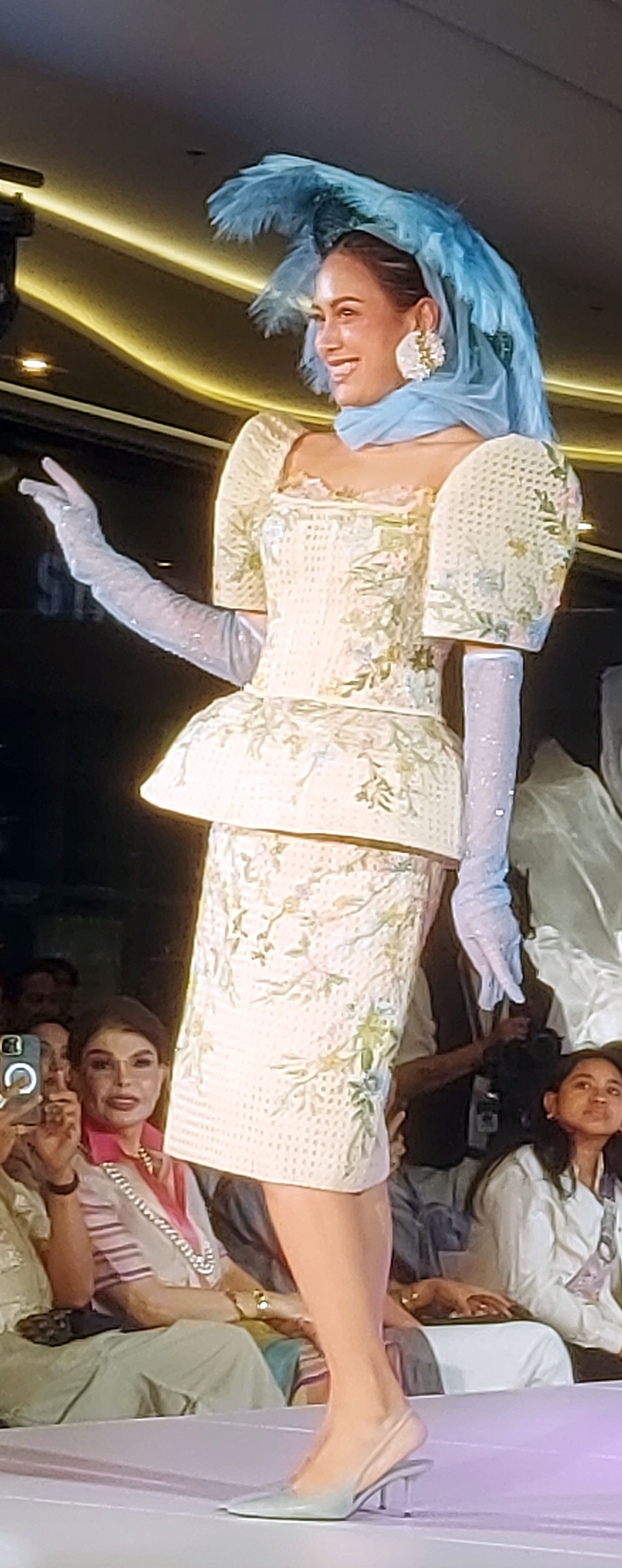 Channeling a Filipiniana Christian Dior New Look.