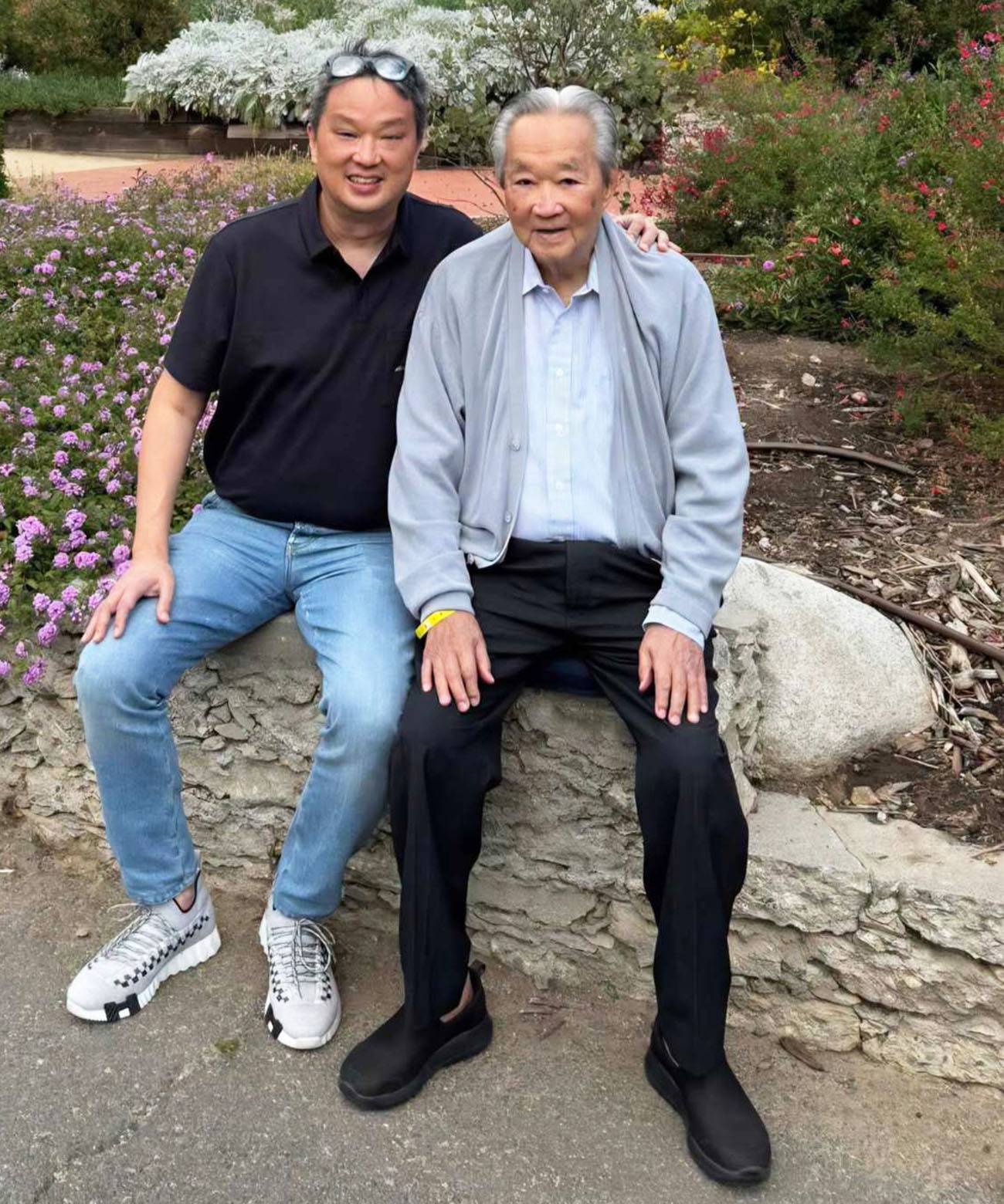 Honorary Consul Grand Benedicto with his dad Enrique Benedicto.