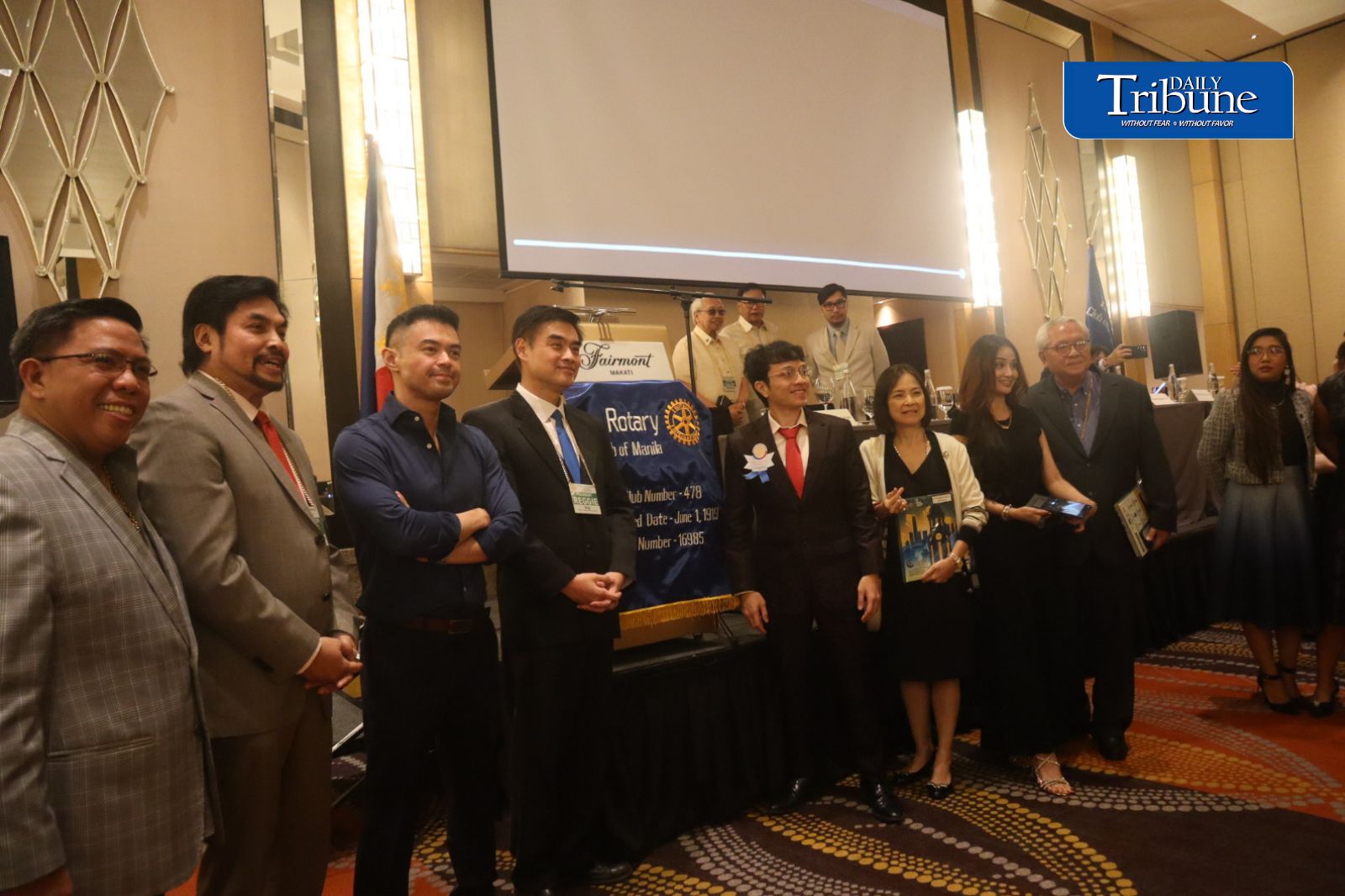 Rotary Club of Manila conducts its 1st weekly membership meeting