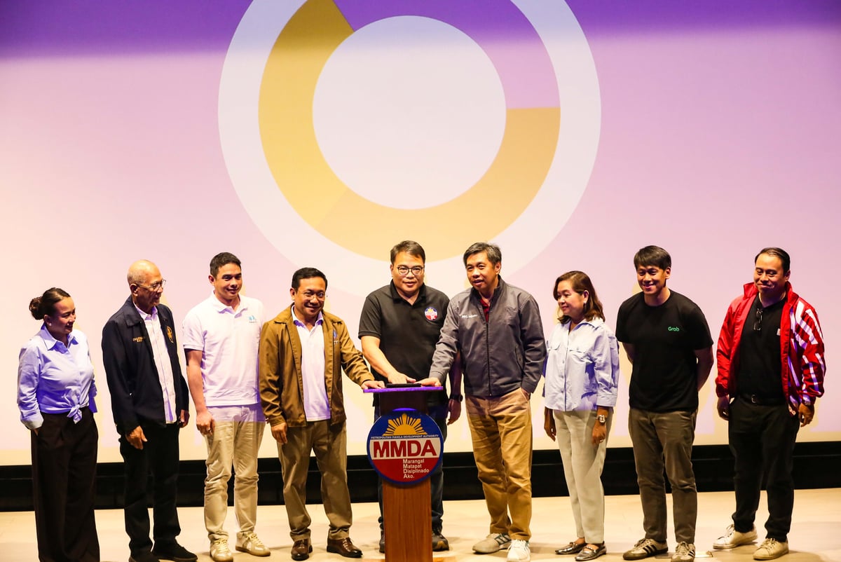 (July 09 2026) Metropolitan Manila Development Authority (MMDA) Chairman Atty. Don Artes, Department of Information and Communications Technology (DICT) Secretary Henry Aguda, and other officials lead the ceremonial launch of the MMDA-No-Contact Apprehension Program (NCAP) feature inside the eGovPH Super App. Held at the MMDA Head Office on Thursday July 9, 2026. The new integration allows Metro Manila motorists to use the superapp to check traffic violations, view apprehension videos, and pay penalties in a single digital platform. Photo/Analy Labor