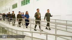 Brawner inaugurates hospital, housing project at Camp Evangelista